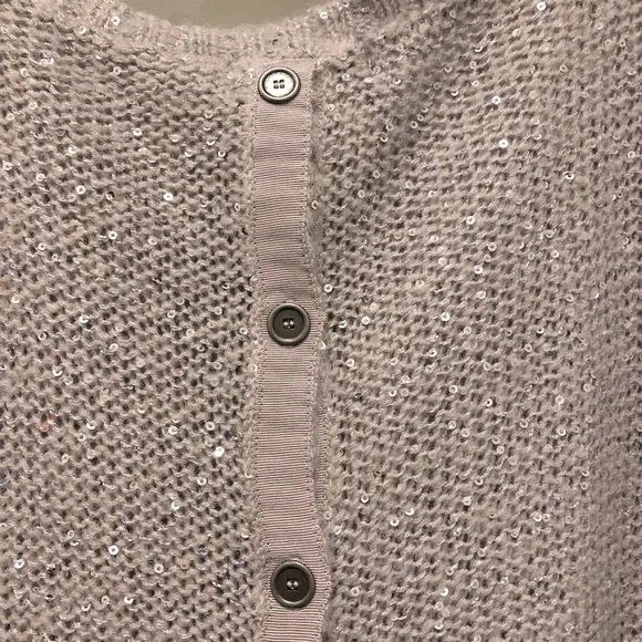 Sequin Layered Pullover Sweater - Like New - Picture 4 of 10